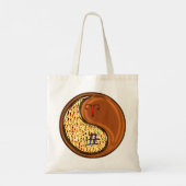 Ram & hout os tote bag (Achterkant)