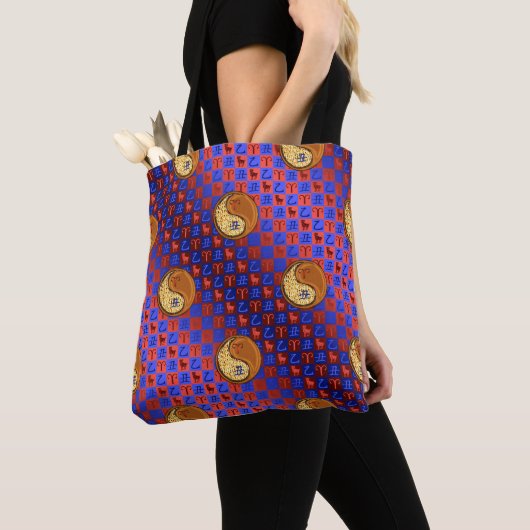 Ram & hout os tote bag (Dichtbij)