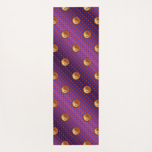 Ram & hout os yogamat (Achterkant)