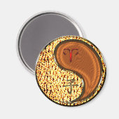 Ram & Hout Rat Magneet (Voorkant / Achterkant)