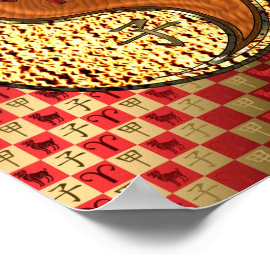 Ram & Hout Rat Poster (Hoek)