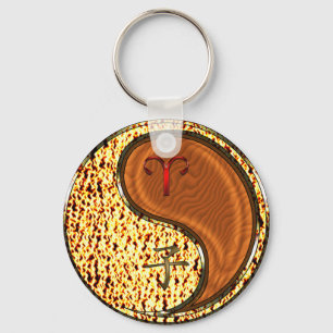 Ram & Hout Rat Sleutelhanger