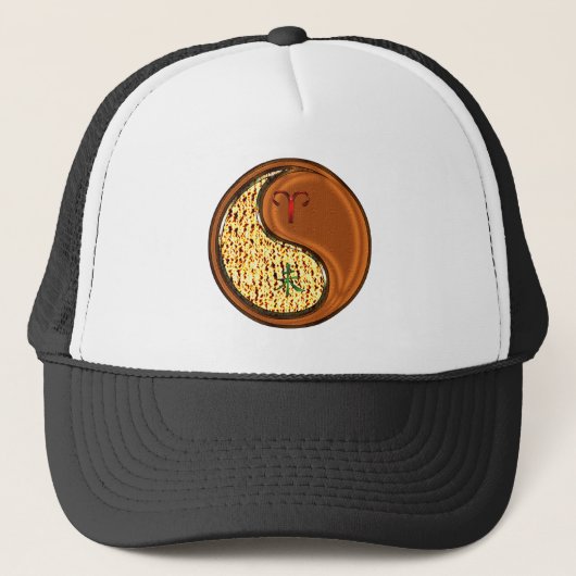 Ram & Houten Geit Trucker Pet (Voorkant)
