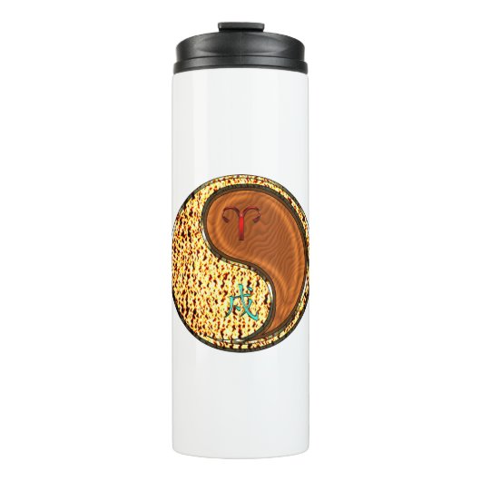 Ram & Houten Hond Thermosbeker (Voorkant)