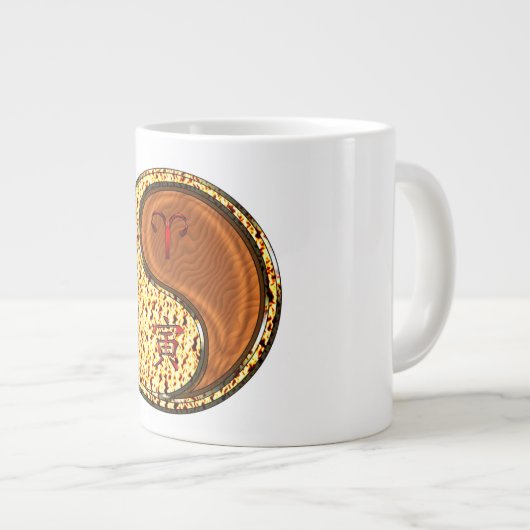 Ram & Houten Tijger Grote Koffiekop (Voorkant rechts)