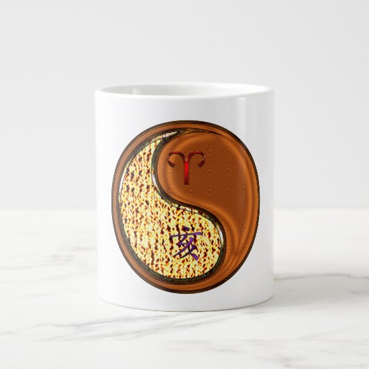 Ram & Houten Varken  Grote Koffiekop (Voorkant)