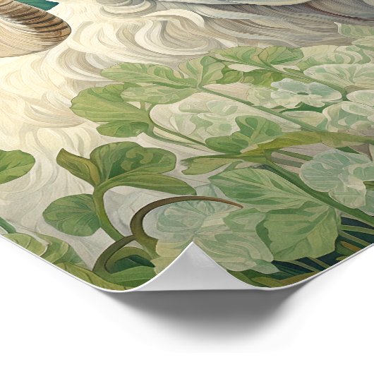 Ram in weide schilderen poster (Hoek)