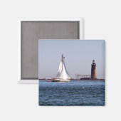 Ram Island Ledge Light Magneet (Voorkant / Achterkant)