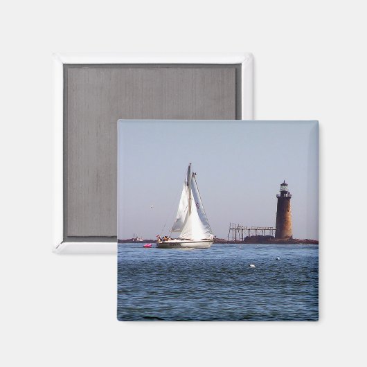 Ram Island Ledge Light Magneet (Voorkant / Achterkant)