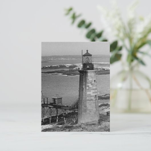 Ram Island Ledge Lighthouse Briefkaart (Staand voorkant)
