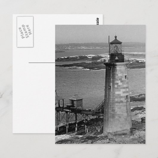 Ram Island Ledge Lighthouse Briefkaart (Voorkant / Achterkant)