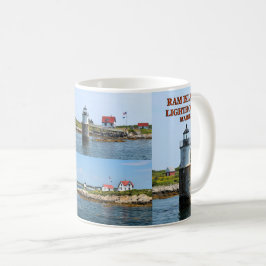 Ram Island Lighthouse, Boothbay Harbour Maine Mok