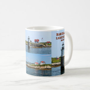 Ram Island Lighthouse, Boothbay Harbour Maine Mok