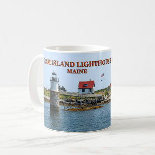 Ram Island Lighthouse, Boothbay Harbour Maine Mok