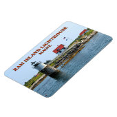 Ram Island Lighthouse, Maine Flexi Magneet (Linkerzijde)