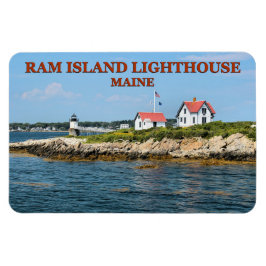 Ram Island Lighthouse, Maine Flexi Magnet Magneet