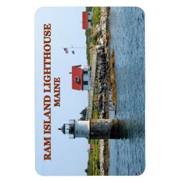 Ram Island Lighthouse, Maine Flexi Magnet Magneet