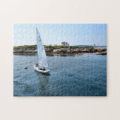 Ram Island Lighthouse, Maine Jigzaag Puzzle Legpuzzel (Horizontaal)