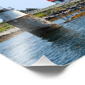 Ram Island Lighthouse, Maine Photo Print Foto Afdruk (Hoek)