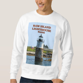 Ram Island Lighthouse, Maine Sweatshirt