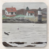 Ram Island Maine Bier Onderzetter (Voorkant)