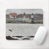 Ram Island Maine Muismat (Met muis)