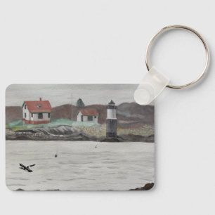 Ram Island Maine Sleutelhanger