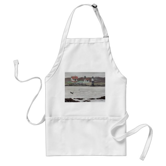 Ram Island Maine Standaard Schort (Voorkant)