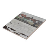 Ram Island Maine Tegeltje (Zijkant)