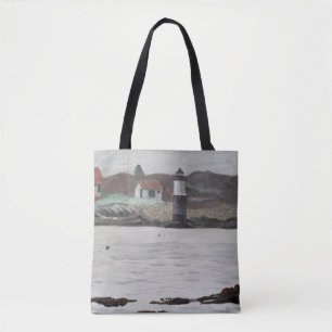 Ram Island Maine Tote Bag