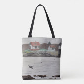 Ram Island Maine Tote Bag (Achterkant)
