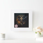 RAM-KLOK VIERKANTE KLOK (Huis)