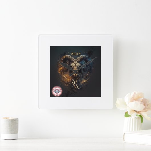 RAM-KLOK VIERKANTE KLOK (Huis)