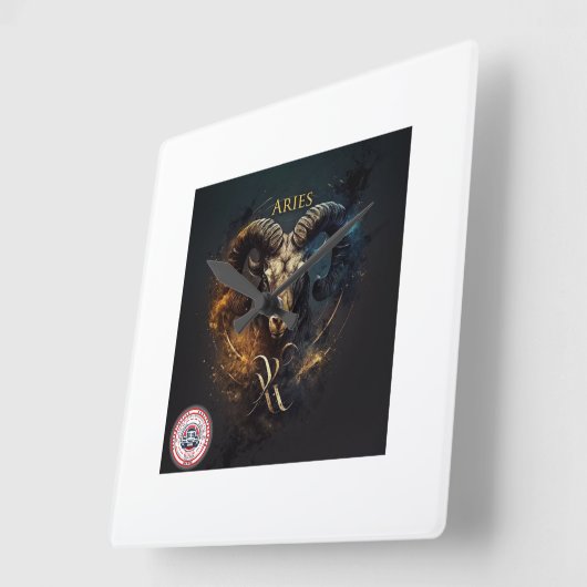 RAM-KLOK VIERKANTE KLOK (Hoek)