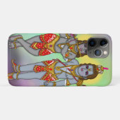 Ram & Krishna telefoonhoesje Case-Mate iPhone Case (Achterkant (horizontaal))