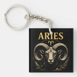 Ram Leiderschap Moed Dierenriem Astrologie Cadeau Sleutelhanger