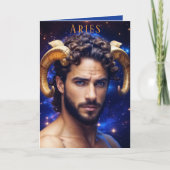 Ram Man Verjaardag Kaart (Voorkant)