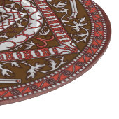 Ram Mandala glazen snijplank (Hoek)