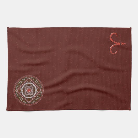 Ram Mandala Handdoek (Horizontaal)