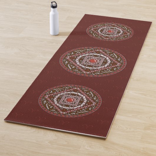 Ram Mandala Yoga Mat (In situ)