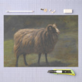 Ram (Mannelijk Schaap) op het Boerderij (door Rosa Tissuepapier (Craft)