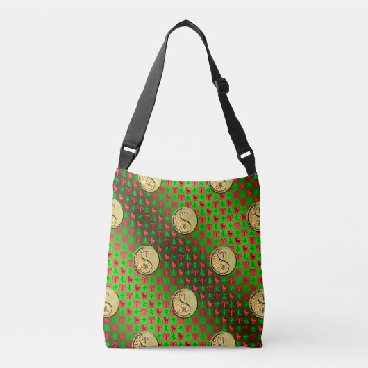 Ram & Metaal Geit Crossbody Tas (Voorkant)