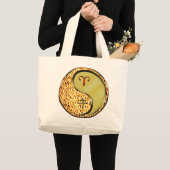 Ram & Metaal Paard Grote Tote Bag (Voorkant (product))