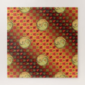 Ram & Metaal Paard Legpuzzel (Horizontaal)