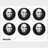 Ram Nath Kovind Ronde Sticker (Vel)