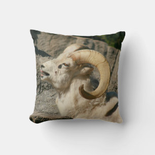 Ram of Bighorn Sheep Laughing Kussen