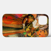 Ram Orange Vrouw: Gotische Ram Antieke Kunst Colla Case-Mate iPhone Case (Achterkant (horizontaal))