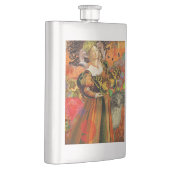 Ram Orange Vrouw: Gotische Ram Antieke Kunst Colla Flacon (Rechts)