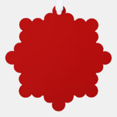 Ram Ornament Kaart (Achterkant)