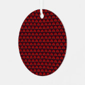 Ram Pen Metalen Ornament (Voorkant links)
